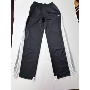 Nike Track Pants Mens XL Black White Grey Athletic Warm Up Training Sweats